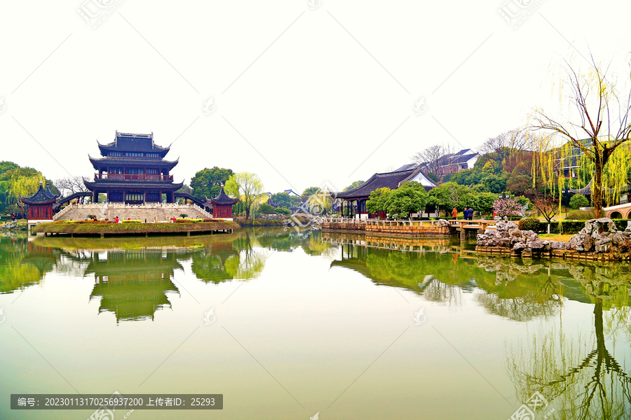 蘇州盤門春景
