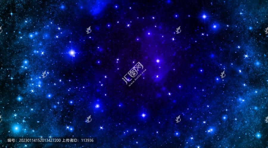 唯美星空背景