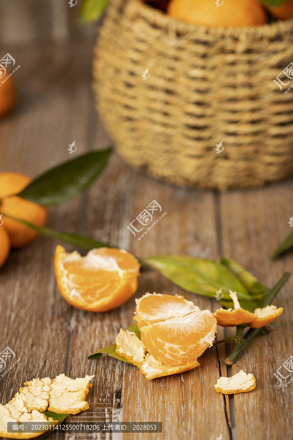水果橘子田园风格图片