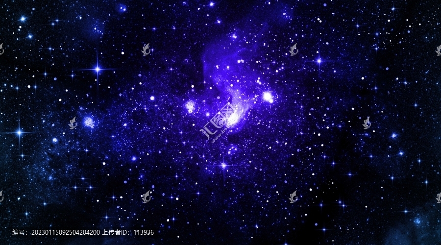 唯美星空背景