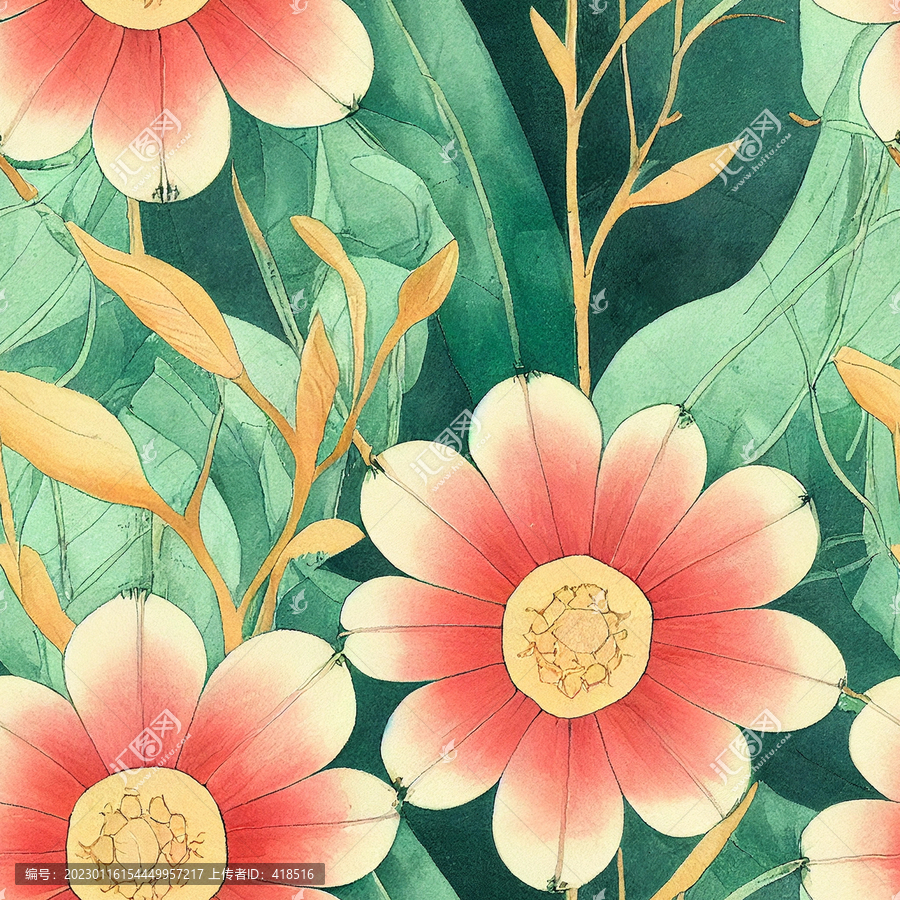 花紋背景