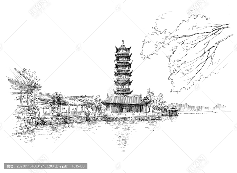 烏鎮(zhèn)白蓮塔