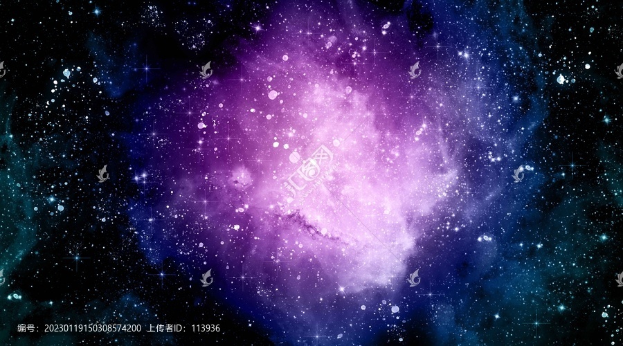 唯美星空背景