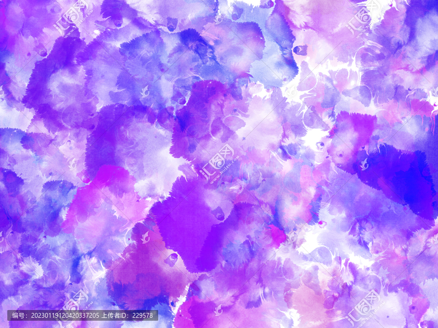 藍色水彩紋理