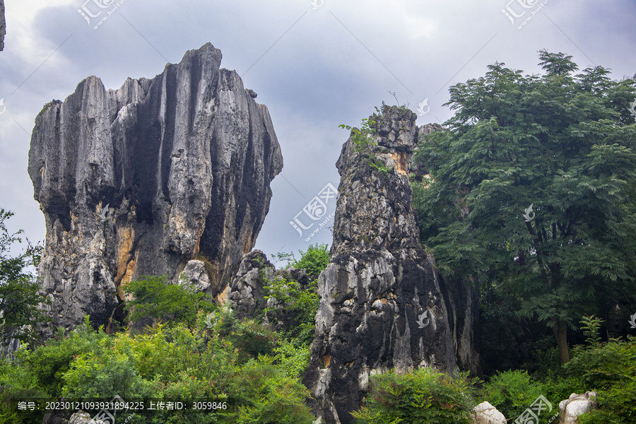 云南昆明大石林风景区