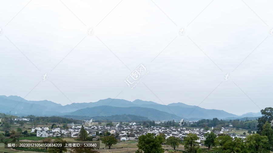 徽州山间最美乡村