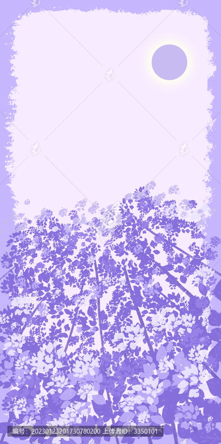 手繪插畫背景