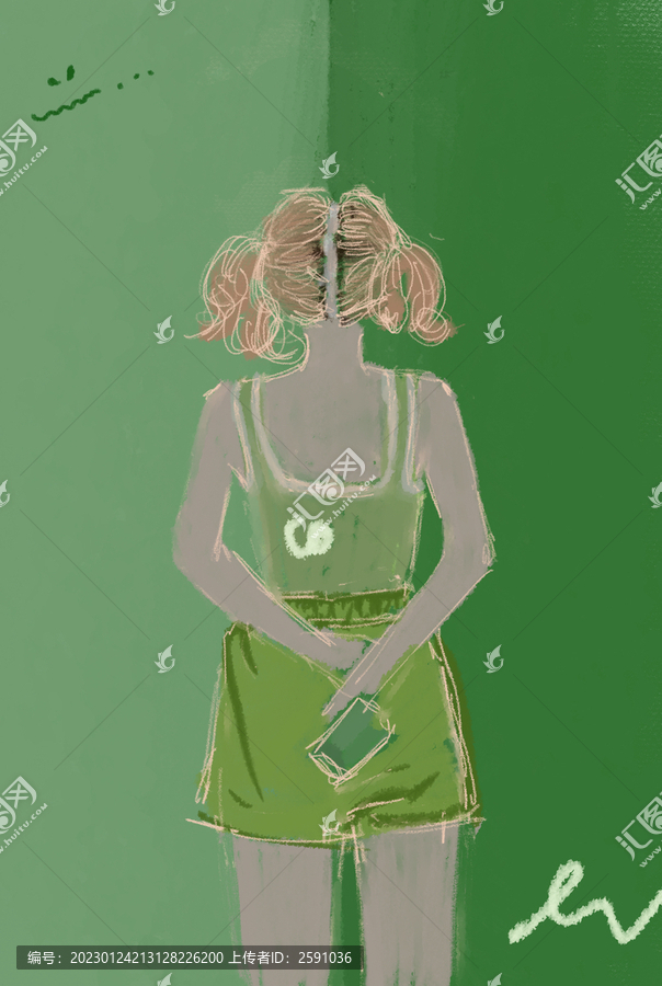 背影