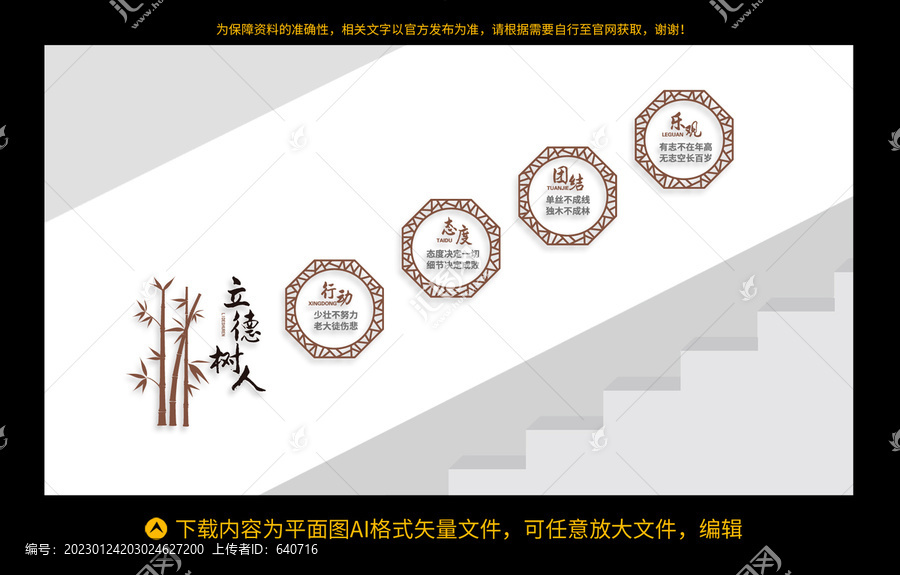 學(xué)校樓梯文化墻