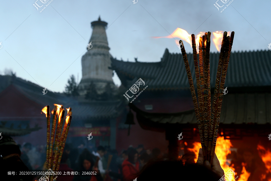 五台山大白塔