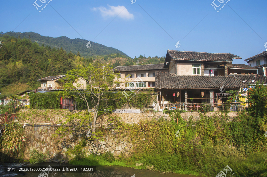 龙岩山村洪坑