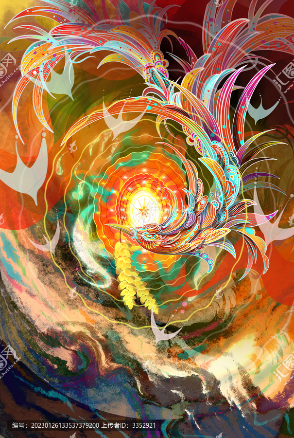 鳳凰于天