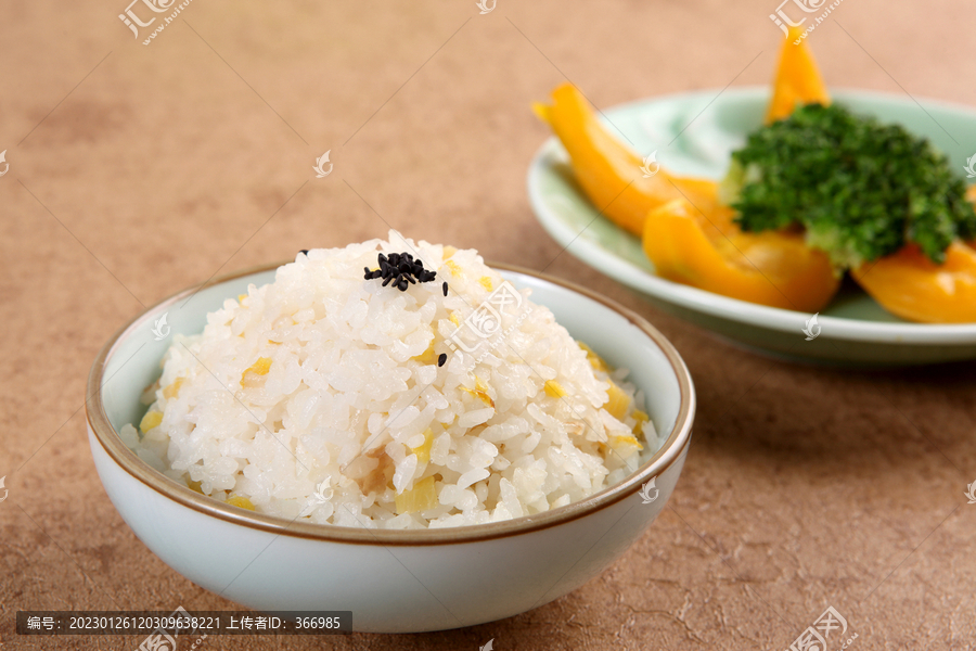 蒸南瓜米饭