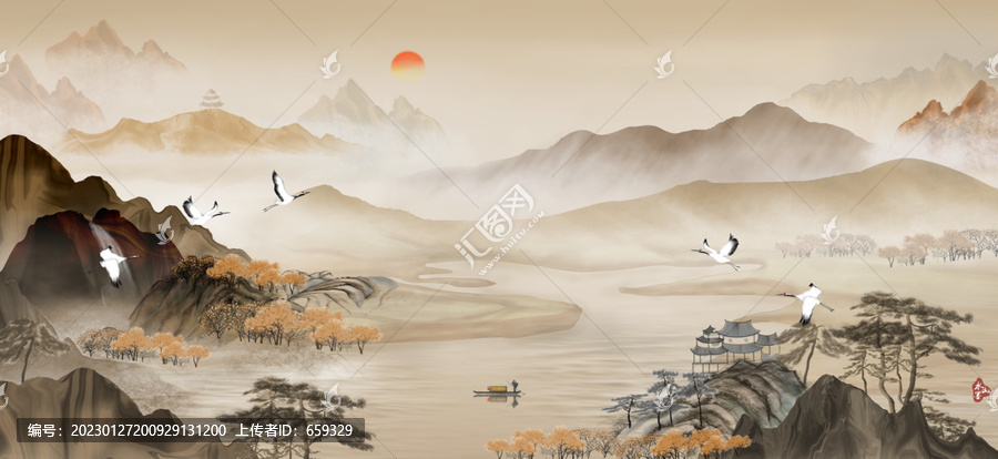 國畫山水