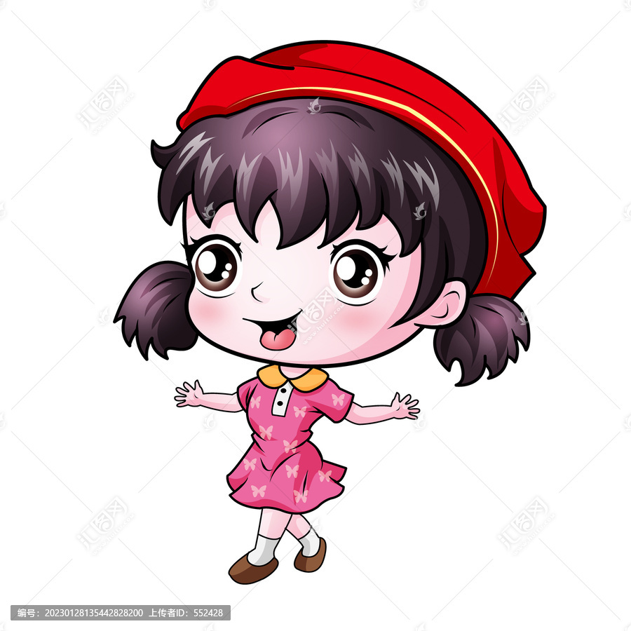 萌妹子卡通
