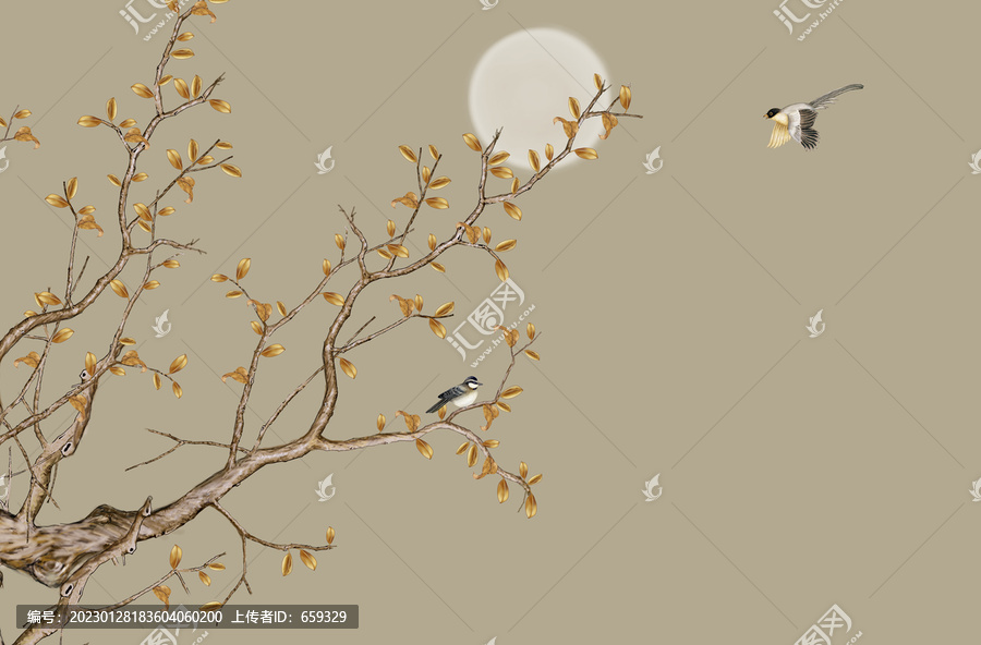 新中式花鳥