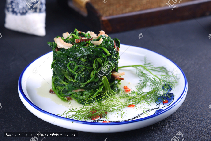 菌香菠菜