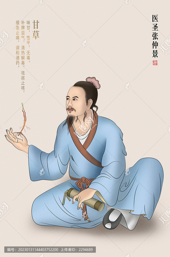古代名醫(yī)張仲景