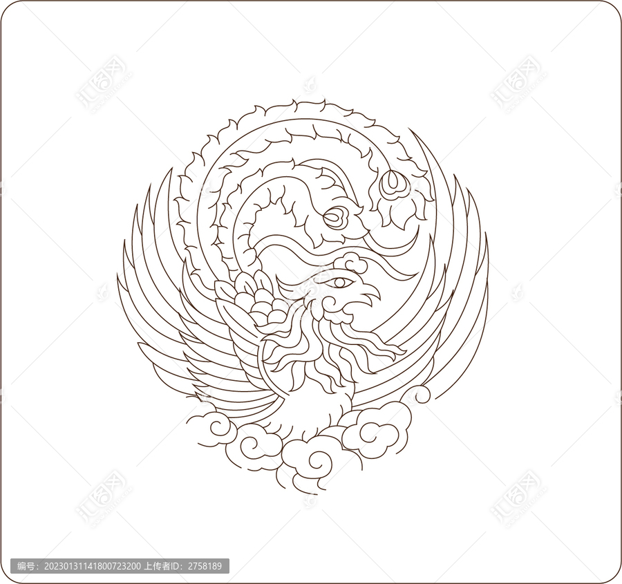 明清鳳紋