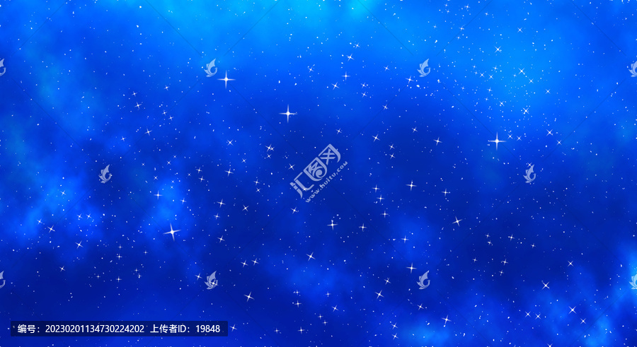 藍(lán)色星空背景