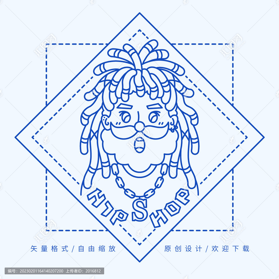 嘻哈形象