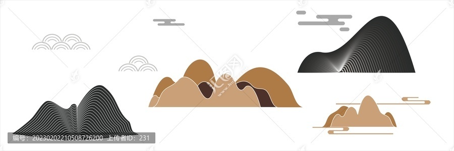 線條山