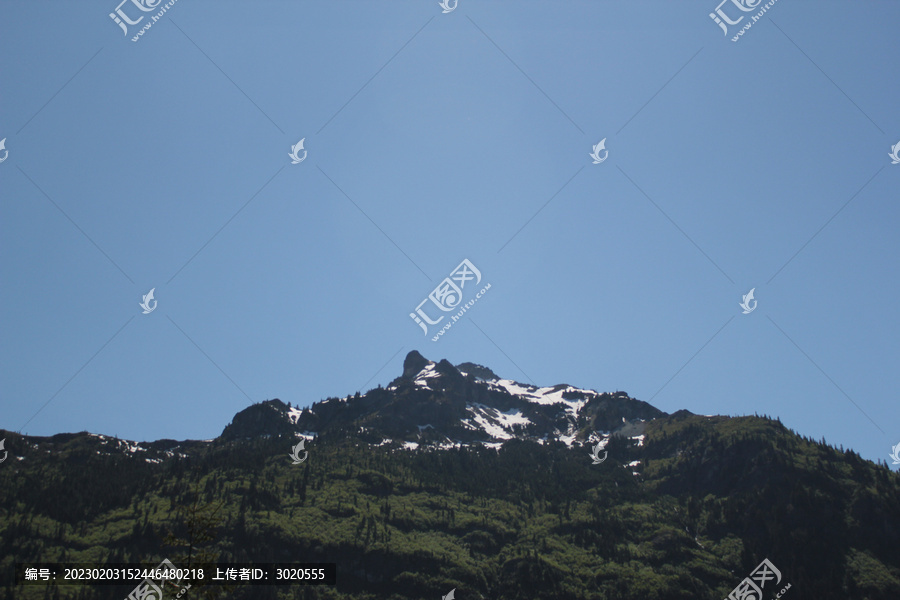 美国雪山