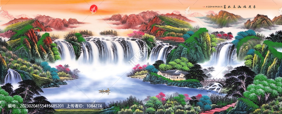 聚寶盆風(fēng)水畫(huà)