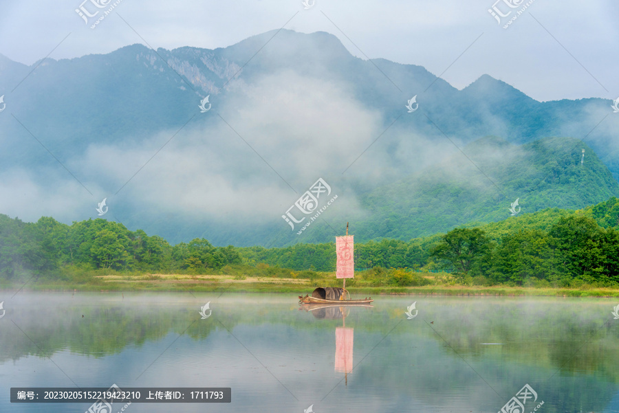 中国湖北神农架大九湖风光