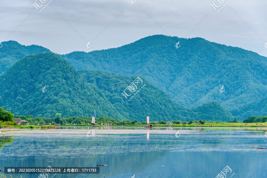 中国湖北神农架大九湖风光