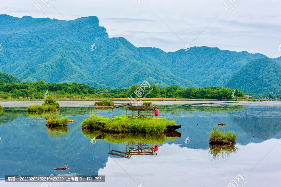 中国湖北神农架大九湖风光