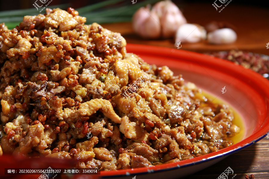 麻辣辣子鸡丁特写