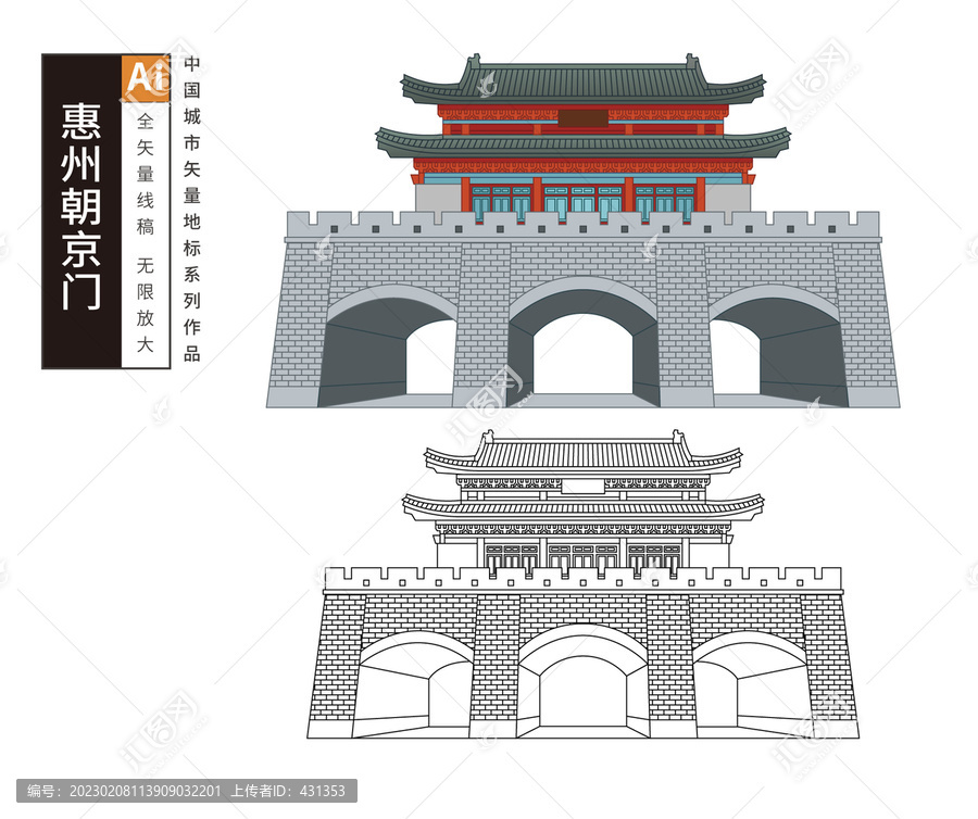 惠州朝京門