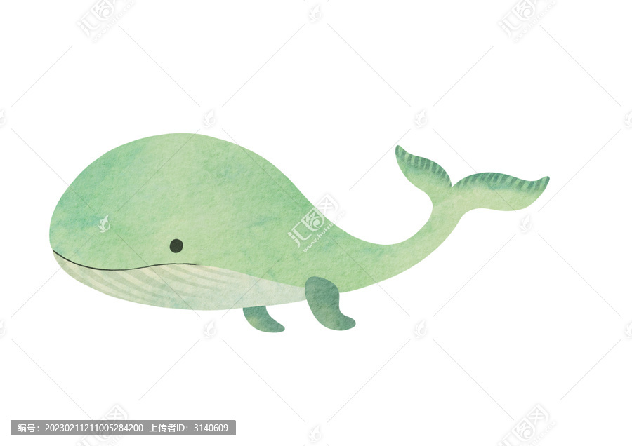小鯨魚免扣元素