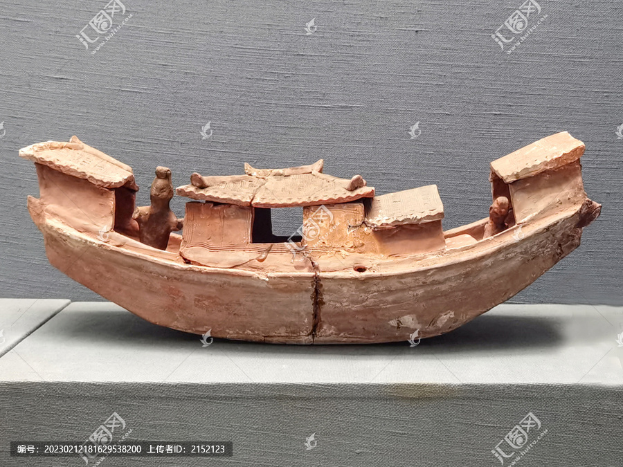 东汉陶船