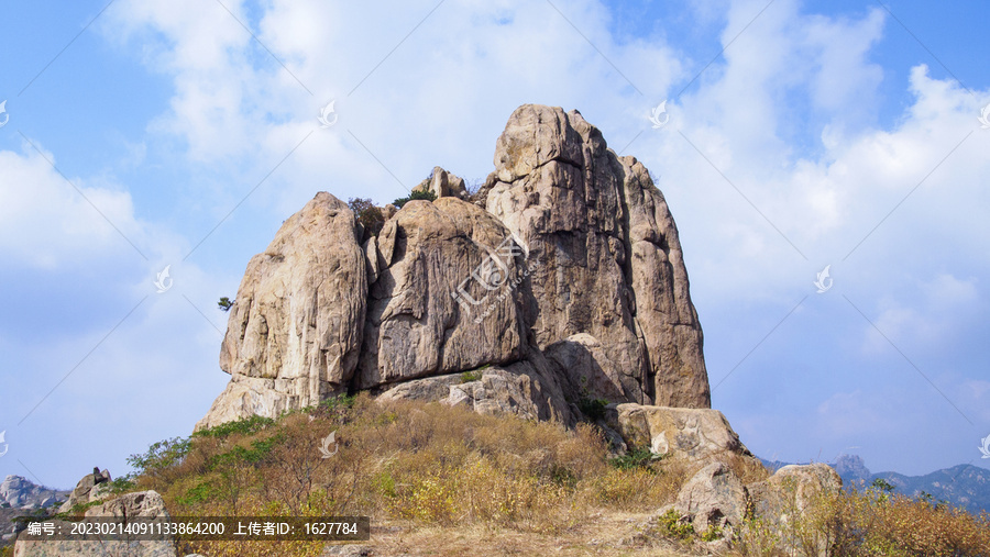 青岛崂山长涧峡谷风光