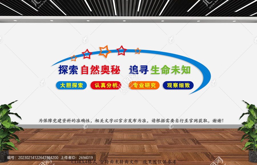 化學(xué)教室文化墻面