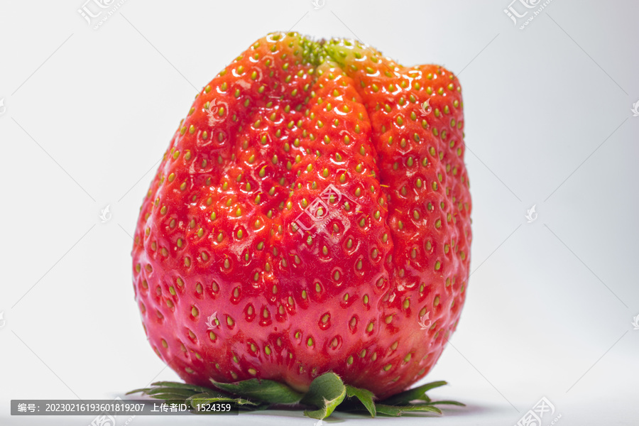 高清新鲜草莓特写