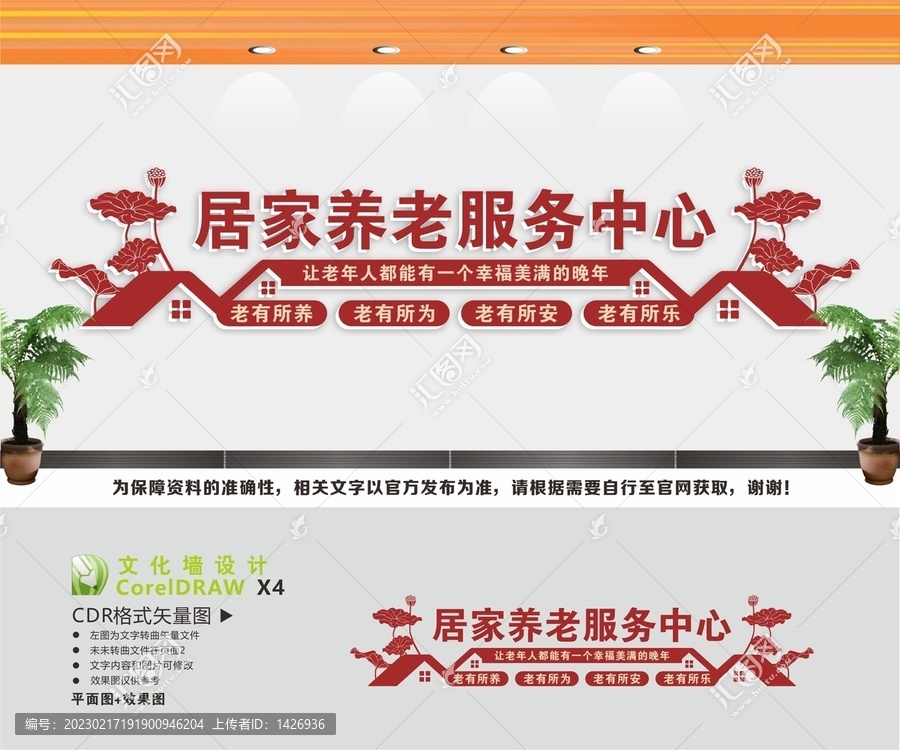 居家養(yǎng)老文化墻