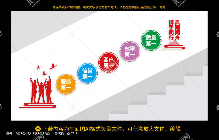 企業(yè)樓梯文化墻