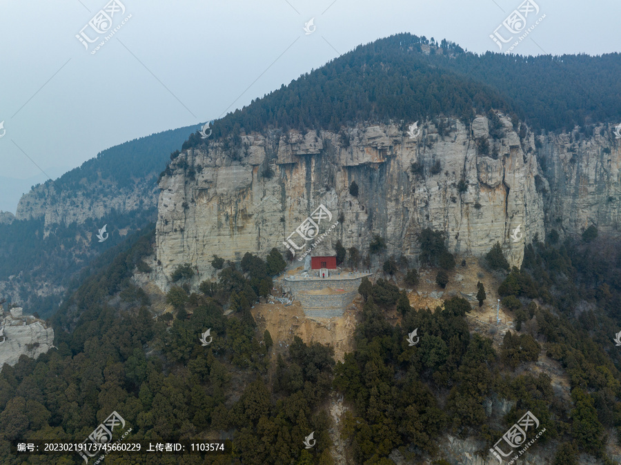 济南灵岩寺方山