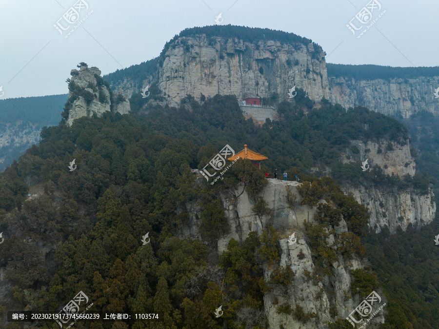 济南灵岩寺方山