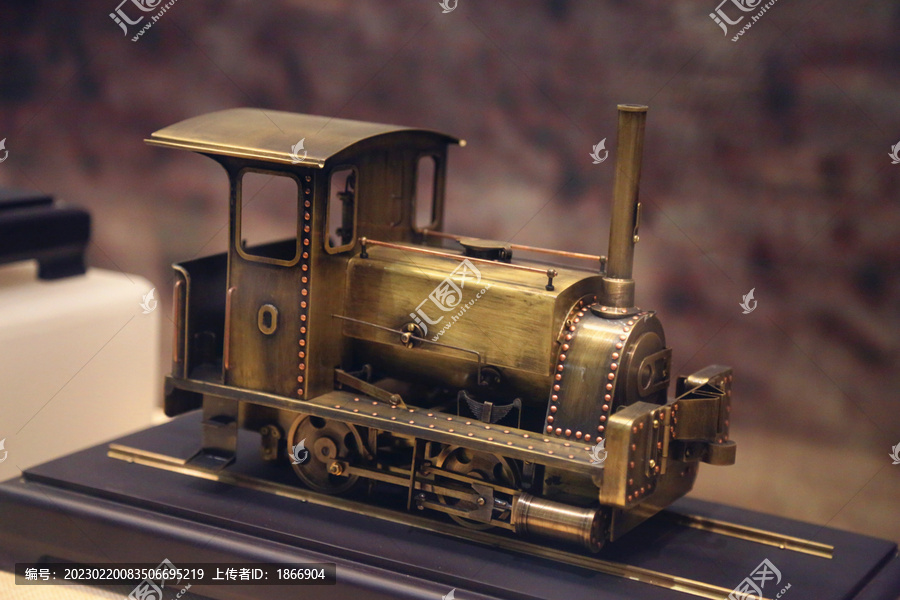 零号蒸汽机车模型