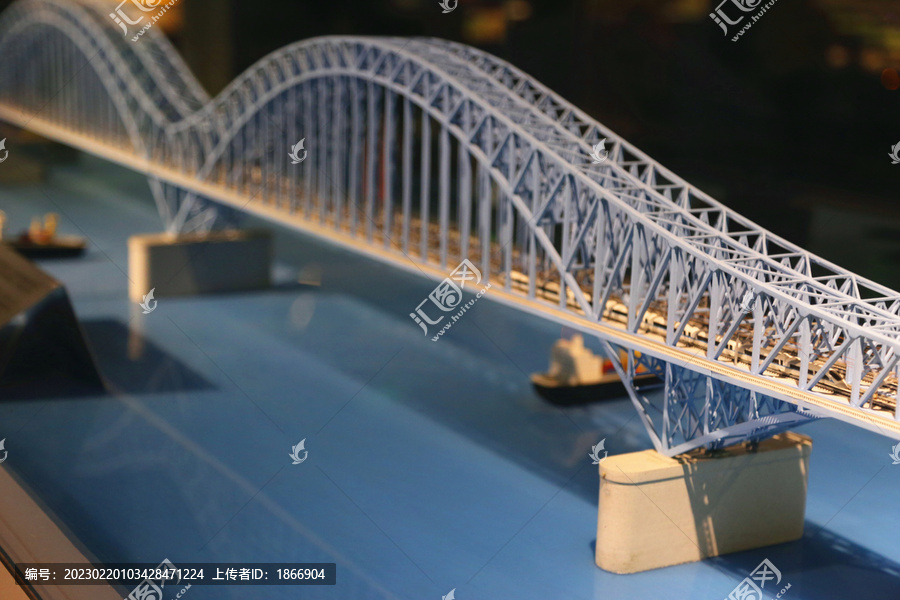 南京大胜关大桥模型