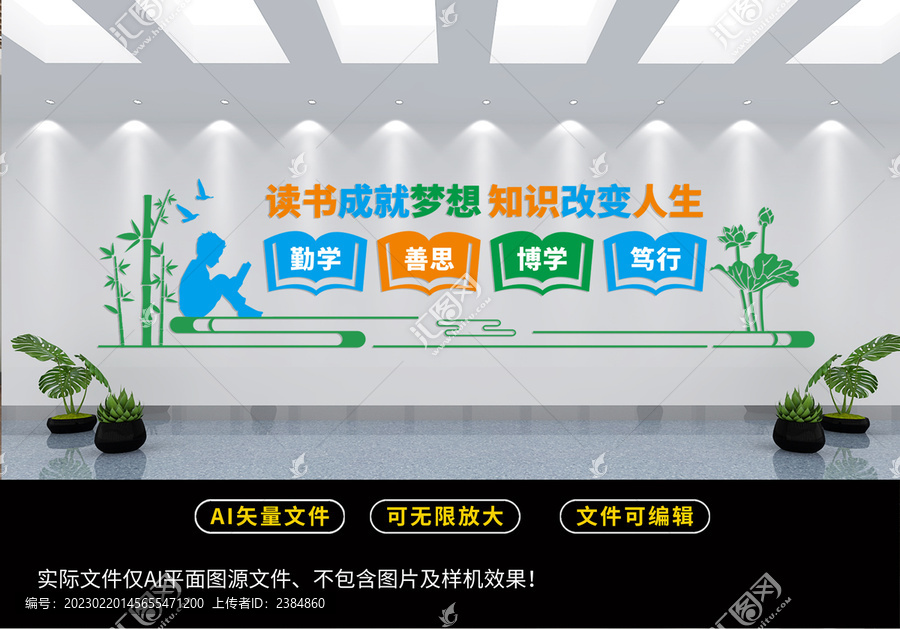 讀書成就夢想知識改變人生