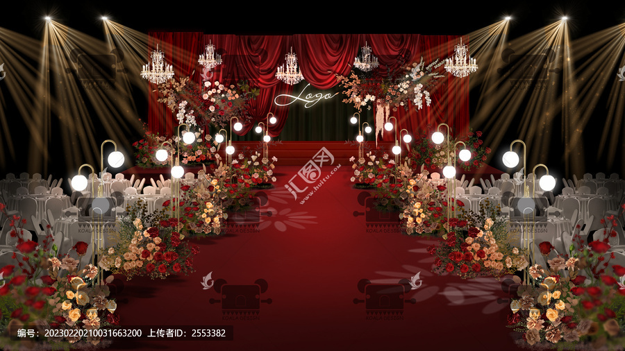 紅色布?；槎Y