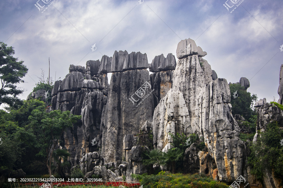 云南昆明大石林风景区