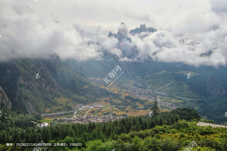 甘南旅游人间净土扎尕那