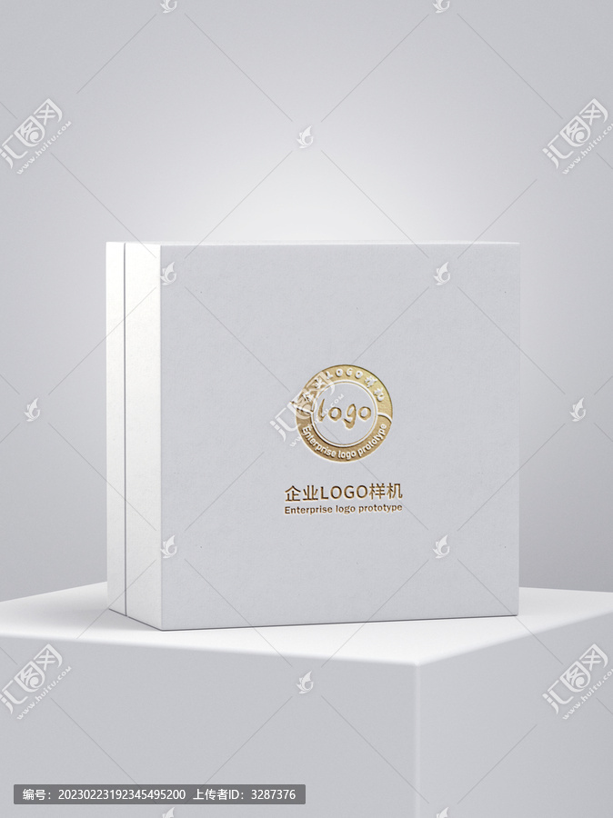3D燙金logo樣機(jī)