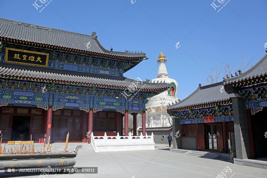 沈阳东塔和寺院建筑